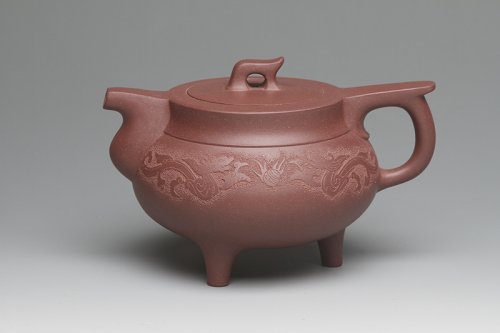 鲍雯君紫砂壶 古韵 商务部囯礼壶 金奖 