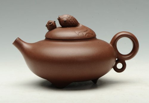 吴萍紫砂壶 母子情深 