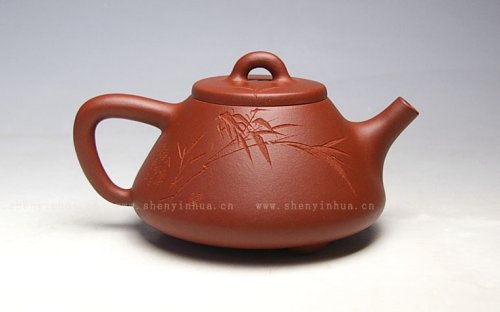 沈寅华紫砂壶 子冶石瓢 