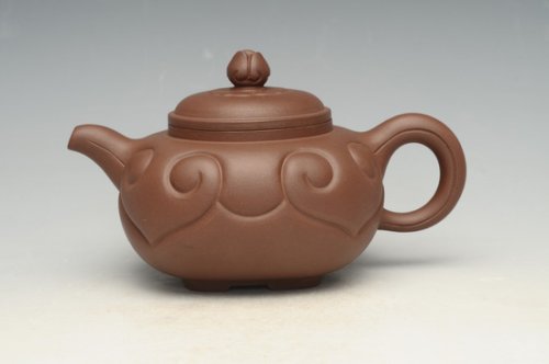 储栋平紫砂壶 四方如意 