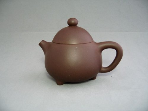 王杏军紫砂壶 三足梨形壶 