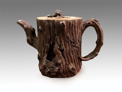 刘成果紫砂壶 树桩 