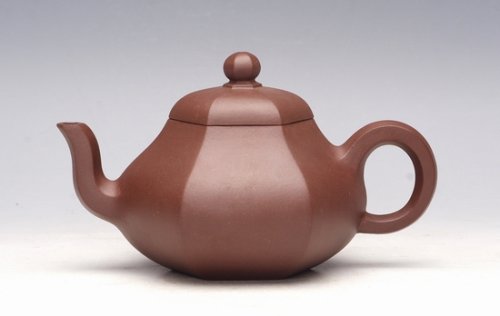 许华芳紫砂壶 六方 