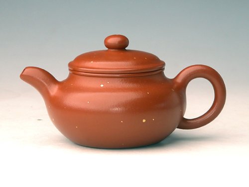 高建中紫砂壶 朱泥仿古 