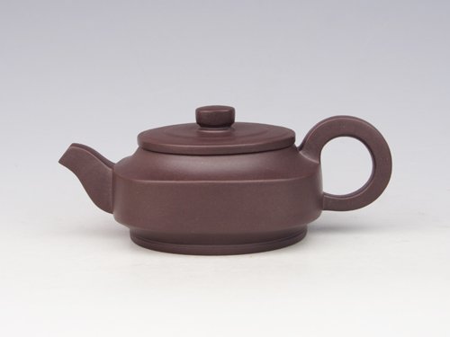 王香勤紫砂壶 方圆 