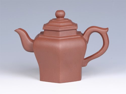 曾红清紫砂壶 - 六方 - 