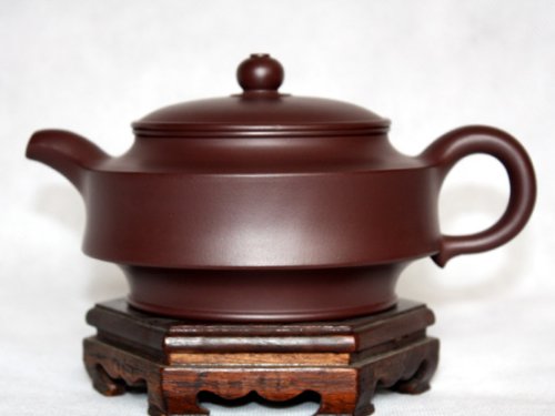 许艳萍紫砂壶 紫茄泥 汉壁壶 