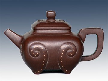 王惠强紫砂壶 四方如意 