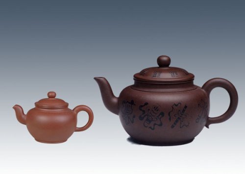 许建生紫砂壶 大小云肩鼓腹 