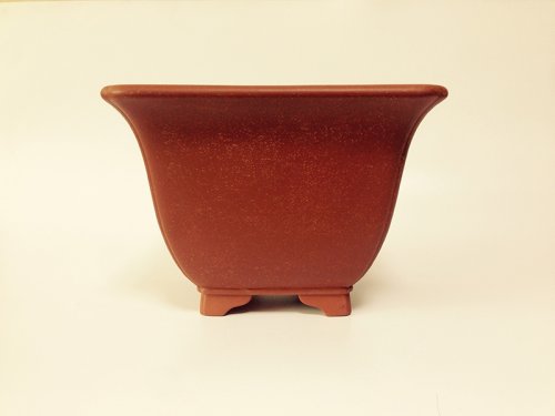 施小马紫砂壶 四方抽角弓式 