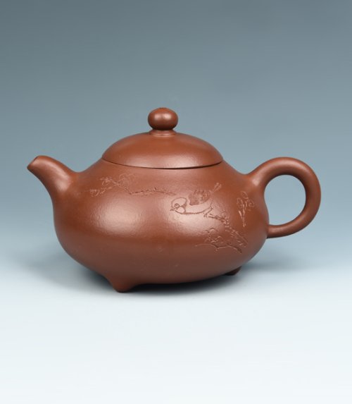 周荣伟紫砂壶 玉乳 