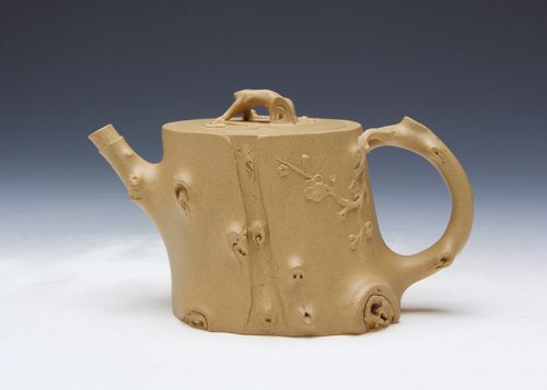 强翼紫砂壶 梅桩 