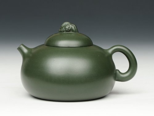 窦锋紫砂壶 连年有余 