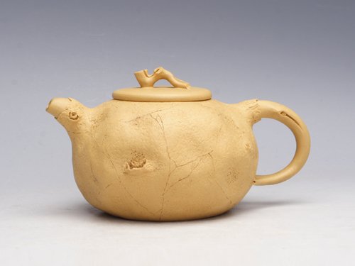 周奇鸣紫砂壶  矮知春壶（本山绿... 