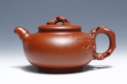 张伟军紫砂壶 松竹梅 