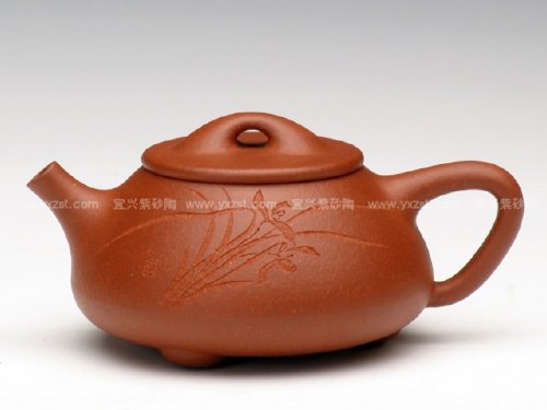 褚婷圆紫砂壶 小石瓢 