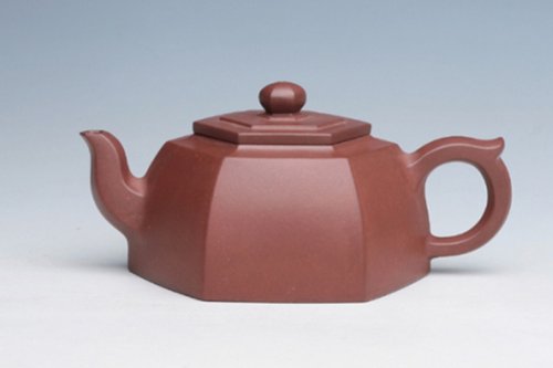 谢永新紫砂壶 六方井栏 