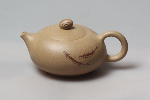 毛承君紫砂壶 雨花石 