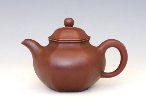 赵志东紫砂壶 六方掇球300cc 