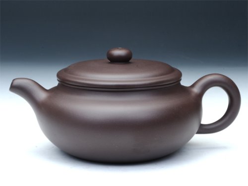 施月红紫砂壶 仿古 