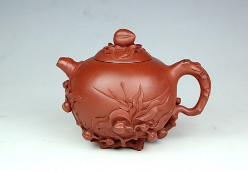 潘孟华紫砂壶 满园春色 