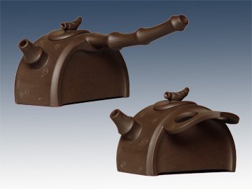 周品鑫紫砂壶 生生不息对壶新人新作三等奖 