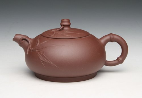 许国芳紫砂壶 竹节 