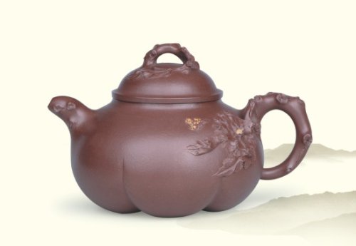 孙跃强紫砂壶 国色天香 