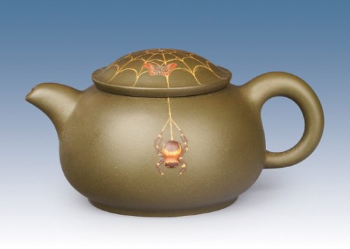 冯建平紫砂壶 喜从天降 