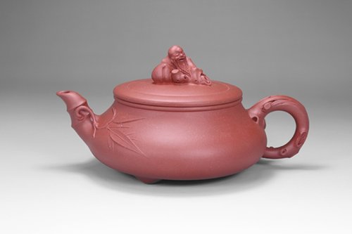 储立之紫砂壶 祝寿壶 