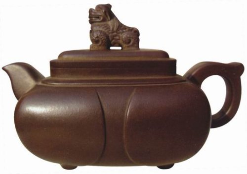 贺洪清紫砂壶 方狮 