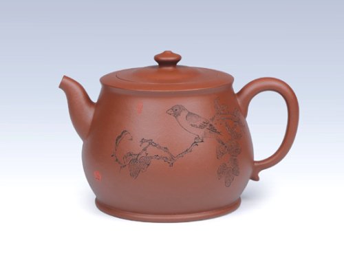 储国峰紫砂壶 古风 