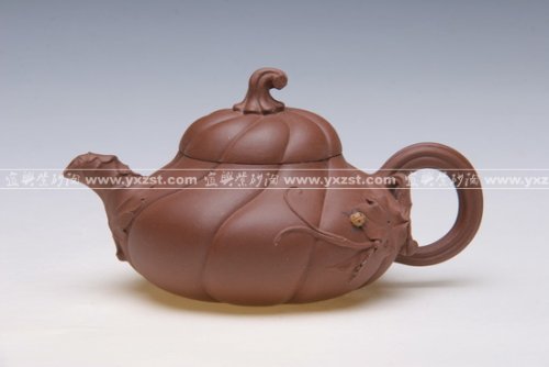 储彩琴紫砂壶 顺瓜 
