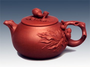 史志鹏紫砂壶 俏丽春桃 