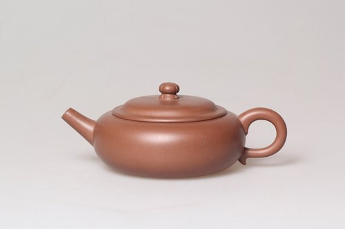 周曙峰紫砂壶 扁灯 