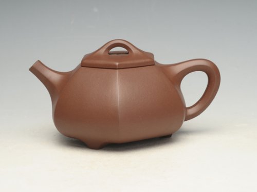 邵慧琴紫砂壶 六方石瓢 容量：280cc 