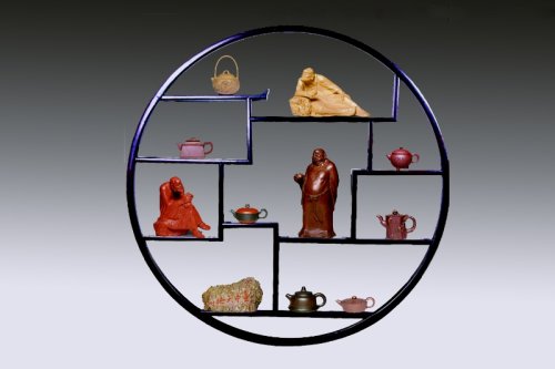 储立之紫砂壶 壶中天地 