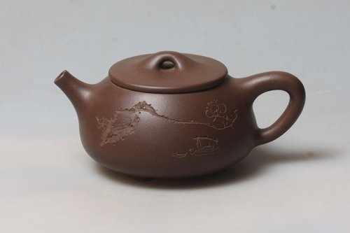 蒋丹凤紫砂壶 石瓢 