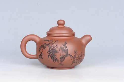 汪成琼紫砂壶 得只壶 