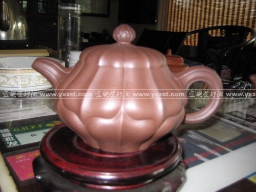 李作顺紫砂壶 合菱 