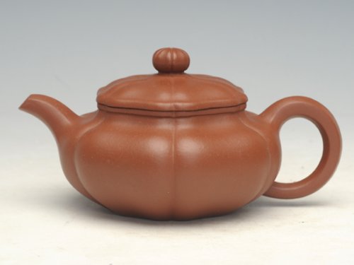 浦兮凤紫砂壶 葵仿古 黄龙山原矿... 