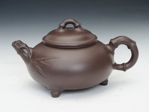 崔允杰紫砂壶 春竹 