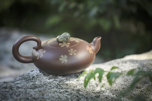 戴俊杰紫砂壶 花苞 