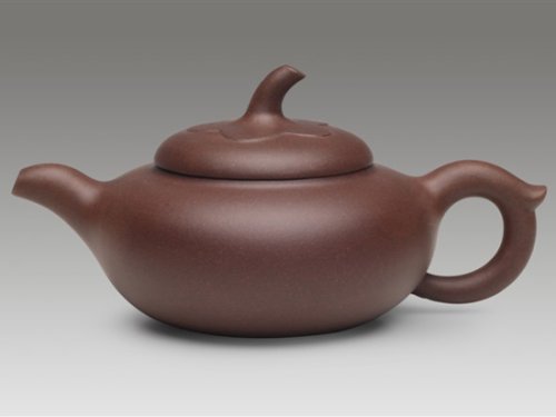 许敏芳紫砂壶 茄段 