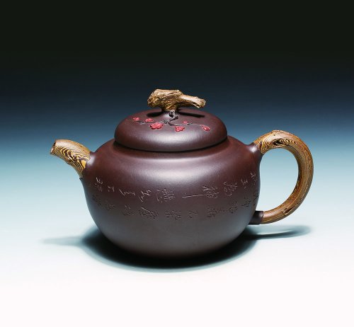 黄自英紫砂壶 咏梅 