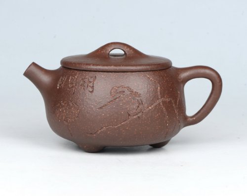 王文娟紫砂壶 大口石瓢8 