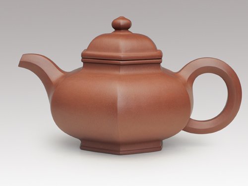 朱建明紫砂壶 宫六方 