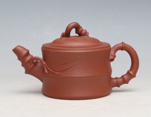 席志紫砂壶 竹段 