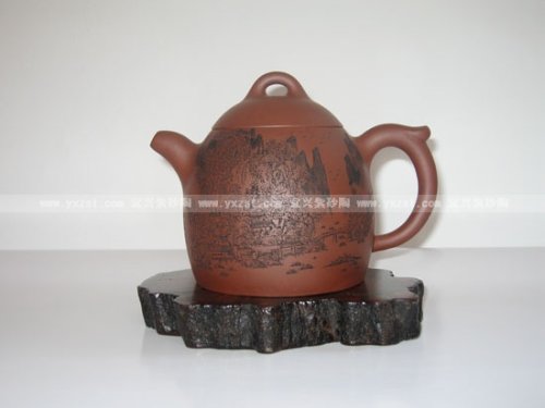 胡洪锁紫砂壶 秦权1 