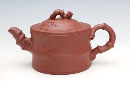 朱菊华紫砂壶 中竹段 